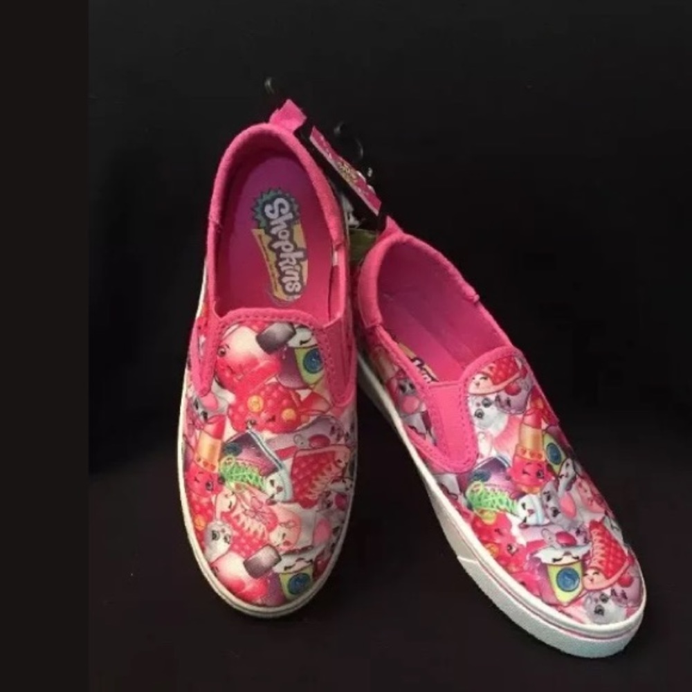Shopkins Sneakers for Girls ~ Pink ~ Size 3